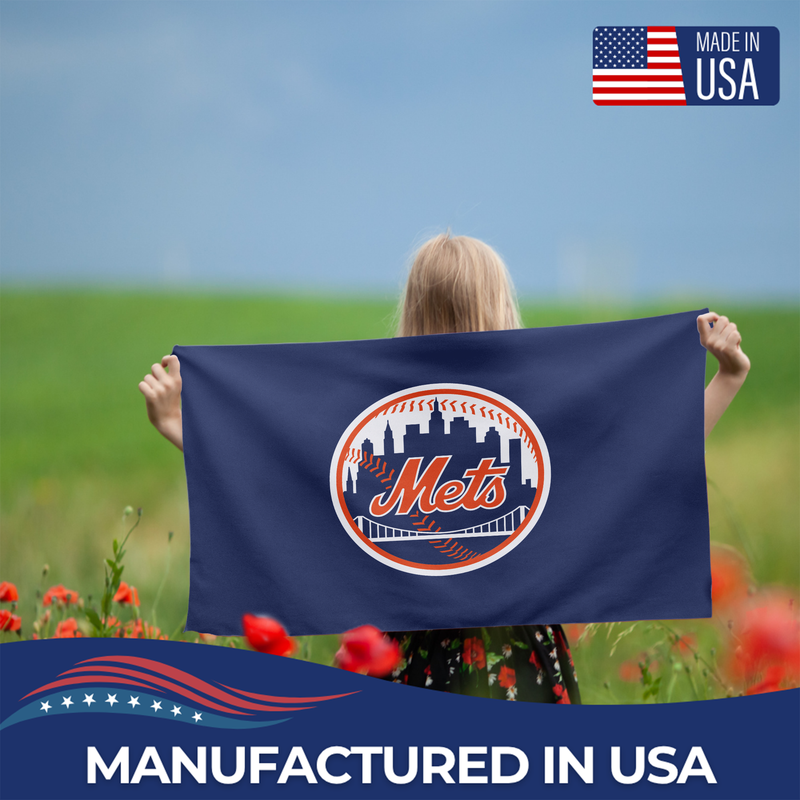 NEW YORK METS FLAG