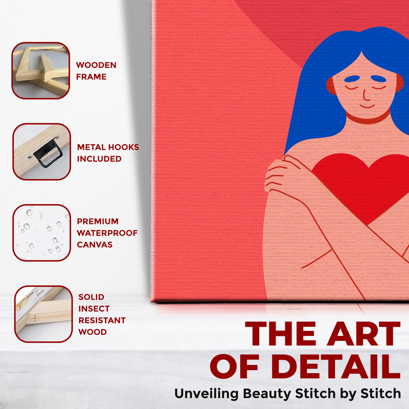 SELF LOVE DECOR CANVAS