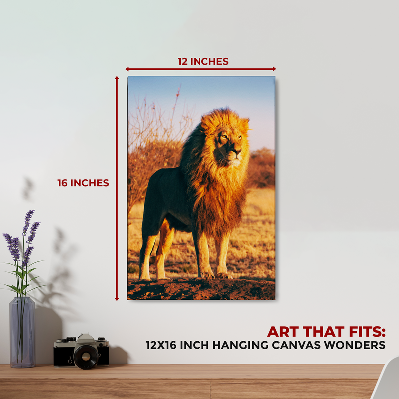 LION CANVAS DECOR