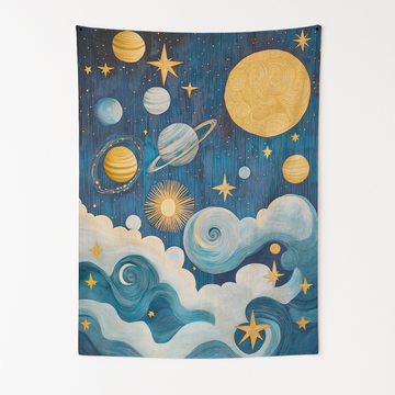 CELESTIAL HARMONY WALL TAPESTRY