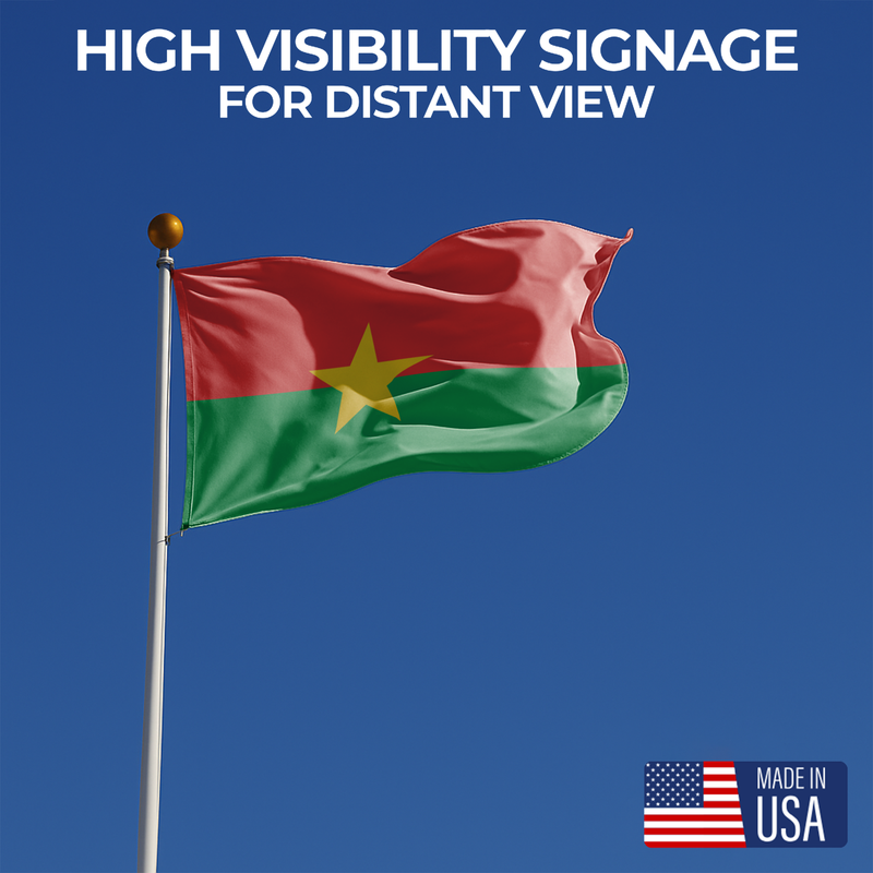 BURKINA FASO FLAG