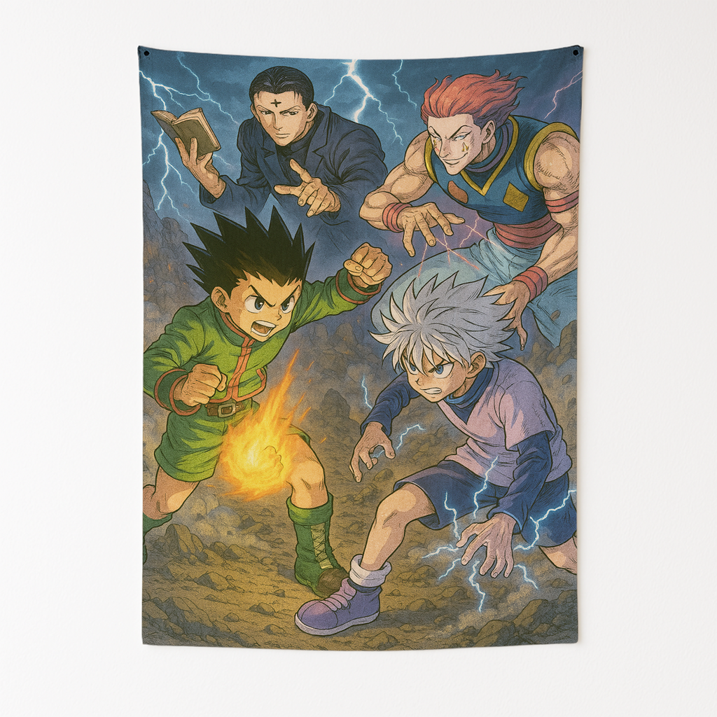 HUNTER X HUNTER: ULTIMATE SHOWDOWN WALL TAPESTRY