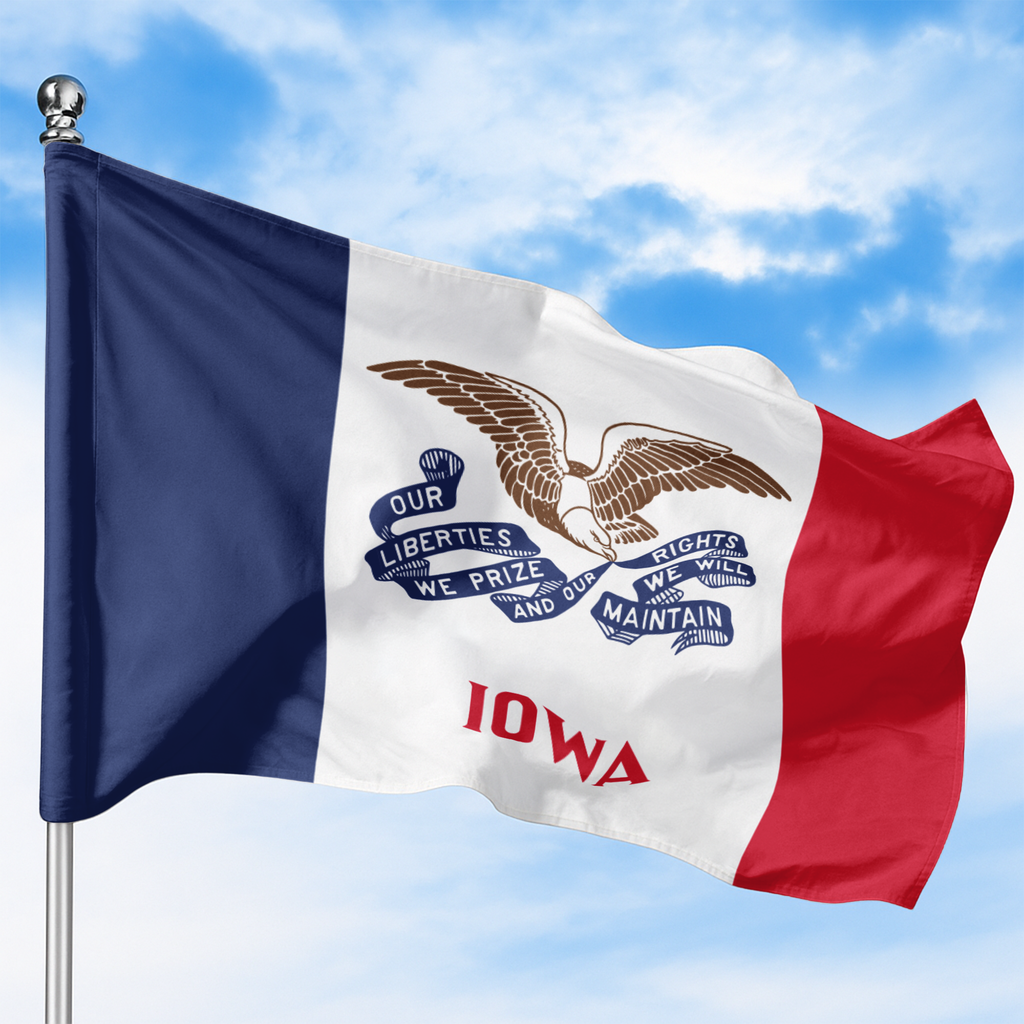 IOWA STATE FLAG
