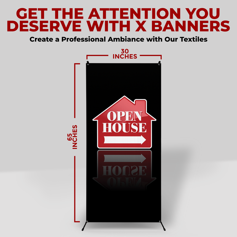 OPEN HOUSE X-BANNER