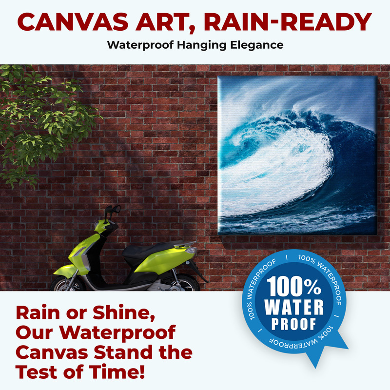 TSUNAMI WALL CANVAS DECOR