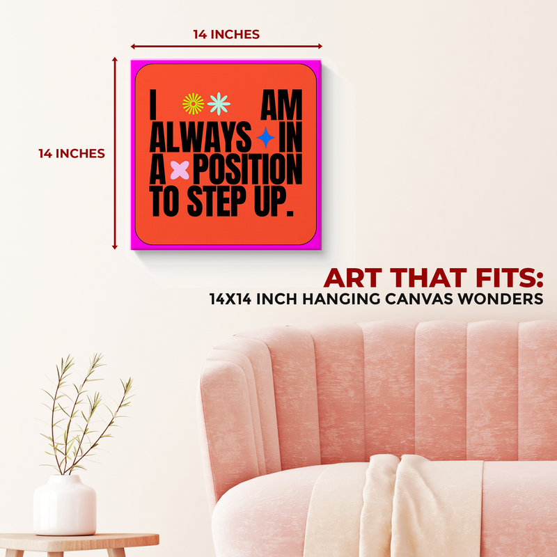 STEP UP DECOR CANVAS