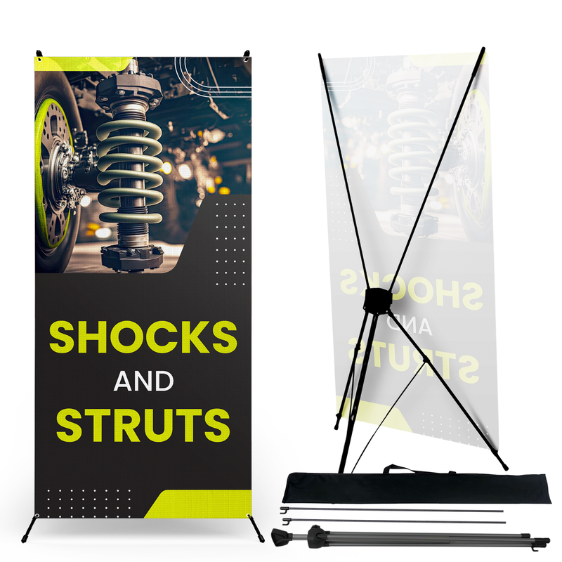 SHOCKS & STRUTS X-BANNER
