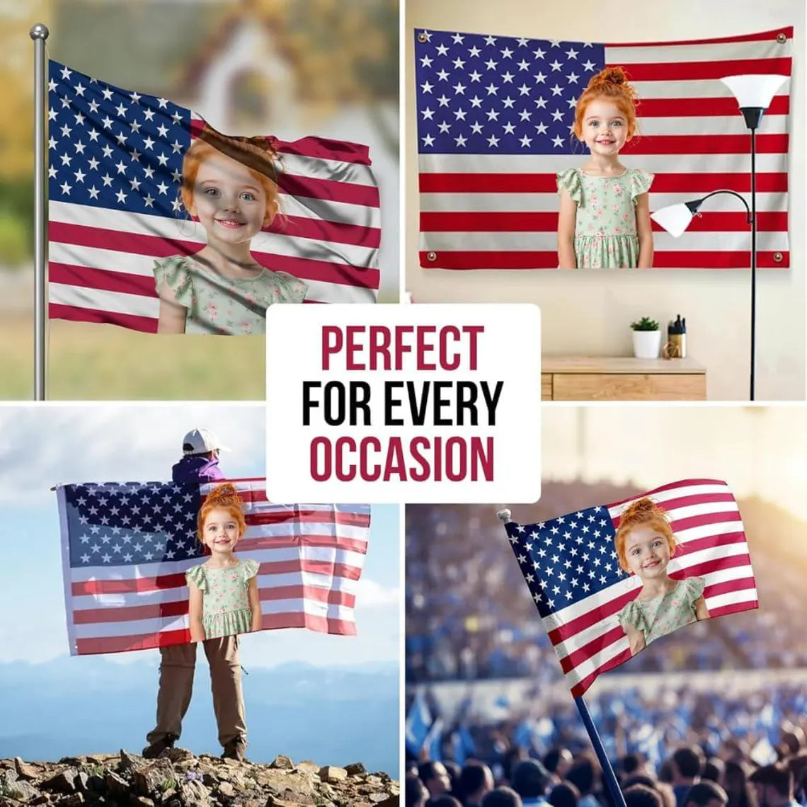 Pre Design 250th 4th of July Flag