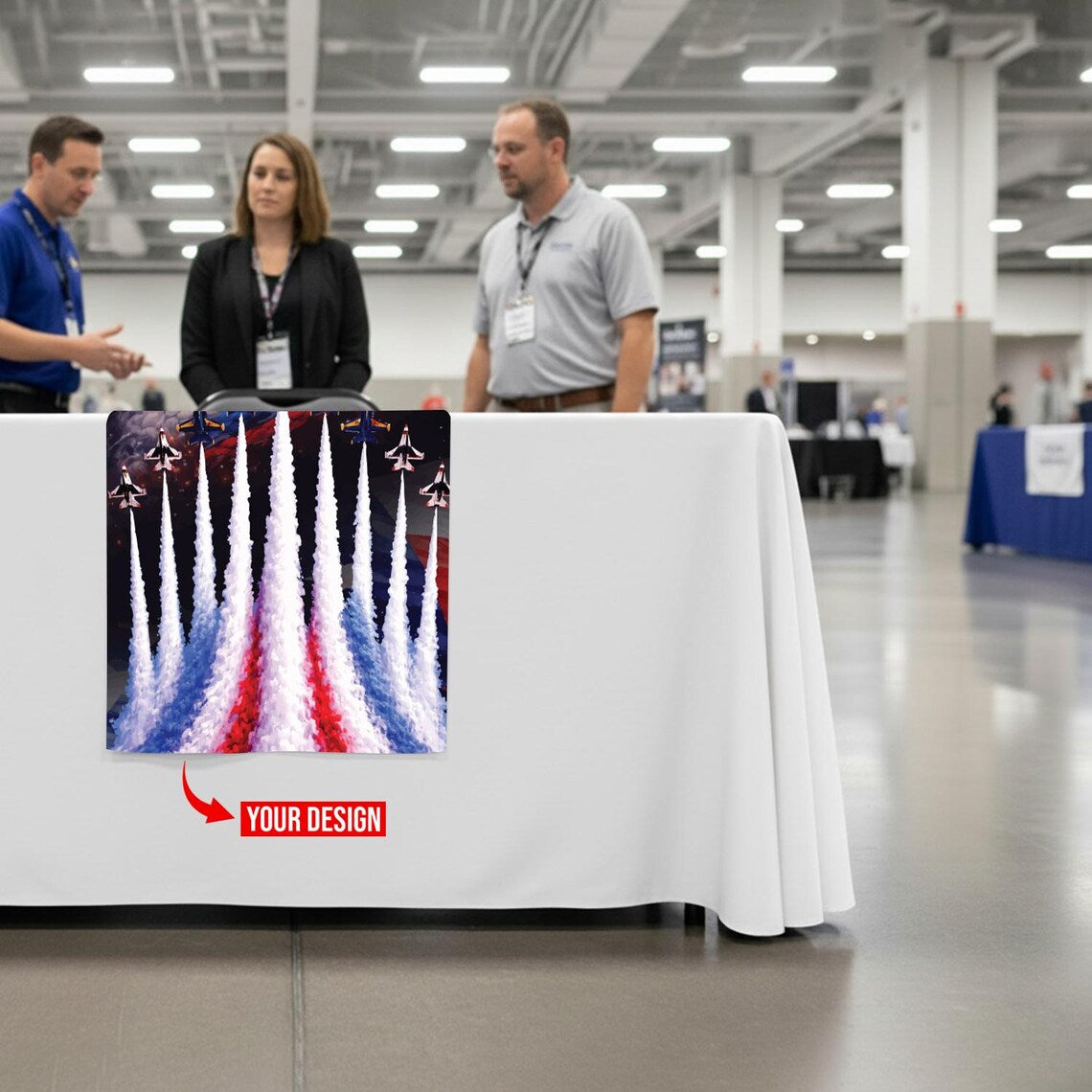 Custom 250th 4th of July Table Runner