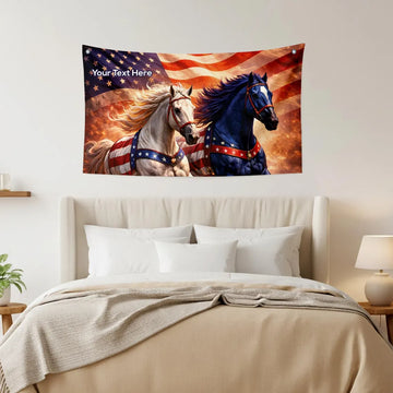 Pre Design 250th 4th of July Wall Tapestry