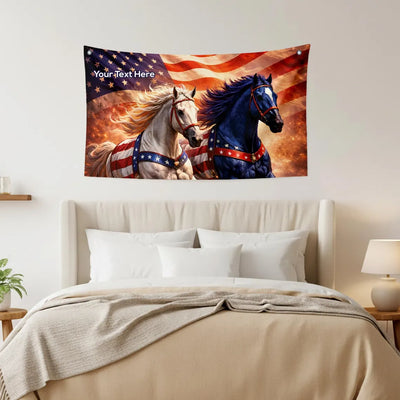 Pre Design 250th 4th of July Wall Tapestry