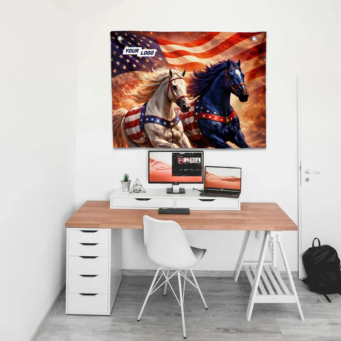 Pre Design 250th 4th of July Wall Tapestry