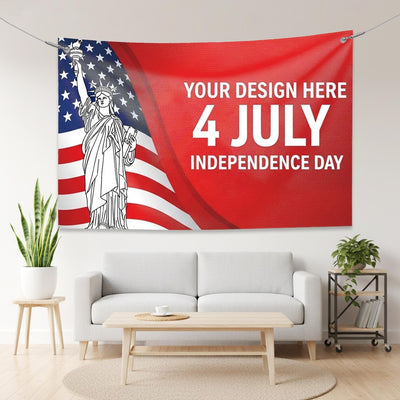 Custom 250th 4th of July Vinyl Large Banner