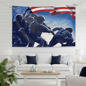 250th 4th of July Pre Design Large Party Banner