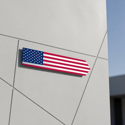 Per Design 250th 4th of July Metal Arrow Sign