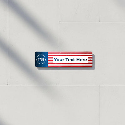 Per Design 250th 4th of July Metal Plate Sign