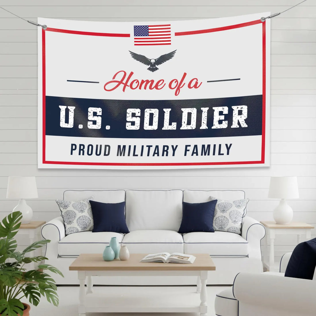 Home of a U.S. Soldier Large Party Banner