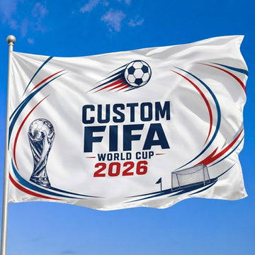 Custom Flag with Logo, Image, or Text