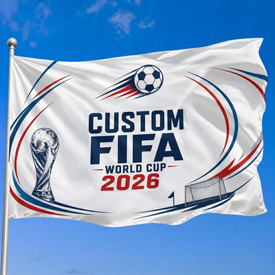 Custom Flag with Logo, Image, or Text