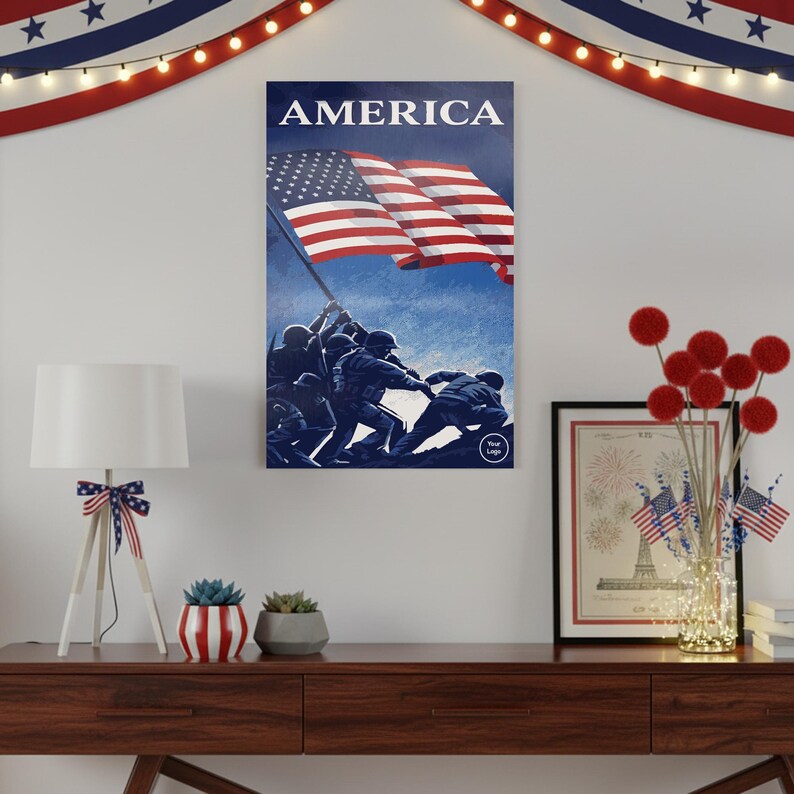 Per Design 250th 4th of July Metal Wall Art