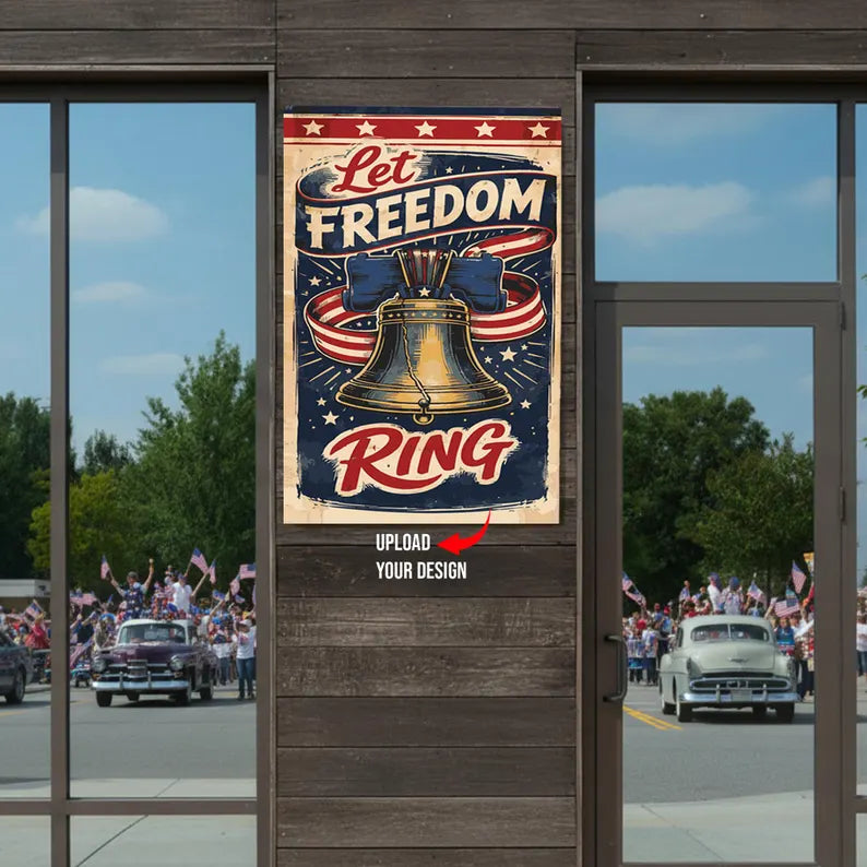 Custom 250th 4th of July Metal Poster