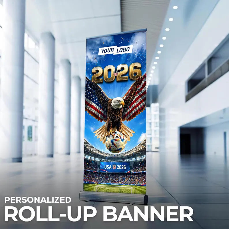 Pre Design FIFA World Cup 2026 Retractable Banner