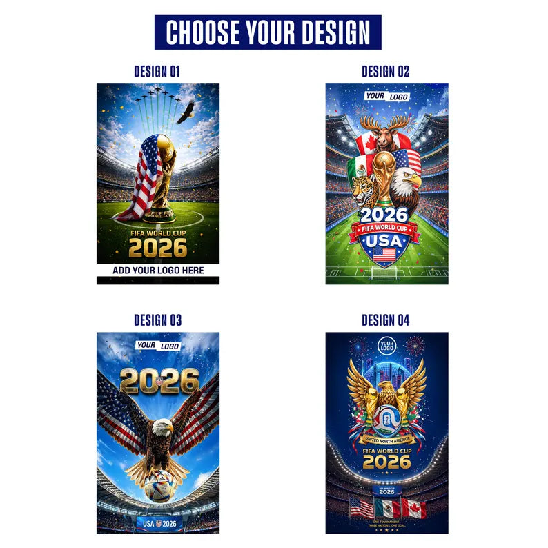 Pre Design FIFA World Cup 2026 Retractable Banner