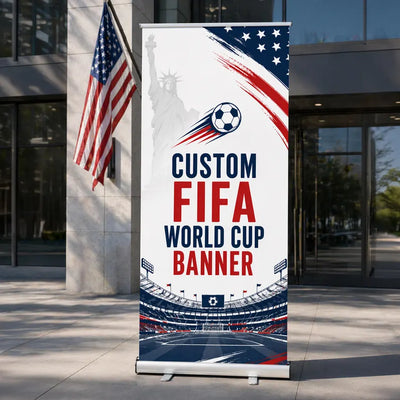 Custom FIFA World Cup 2026 Retractable Banner