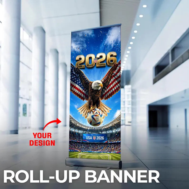 Custom FIFA World Cup 2026 Retractable Banner