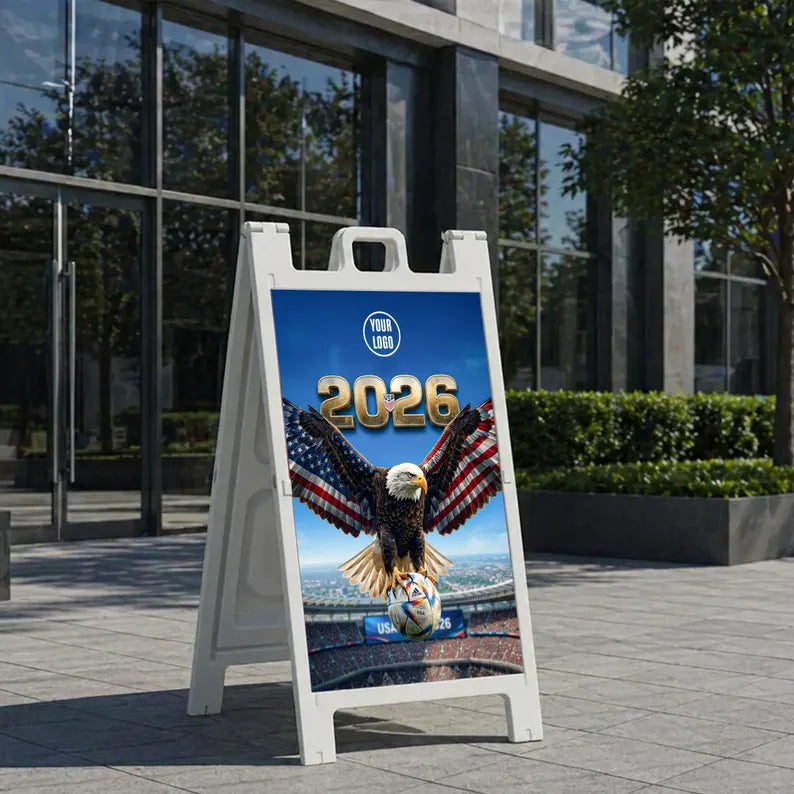 Pre Design FIFA World Cup 2026 A-Frame Sign,