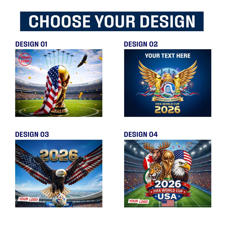 Predesign FIFA World Cup 2026 Large Party Banner