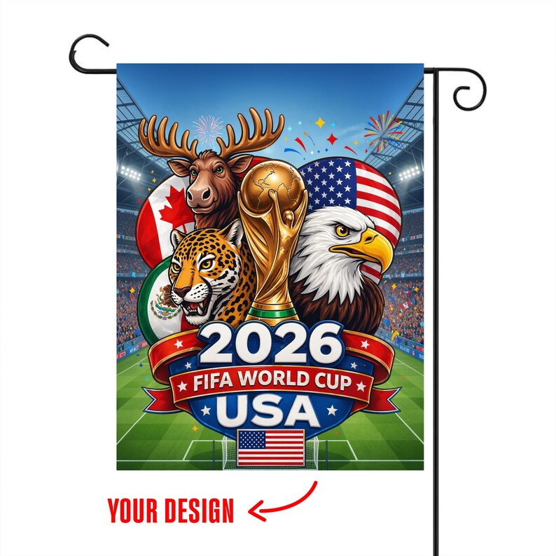 Custom FIFA World Cup 2026 Garden Flag