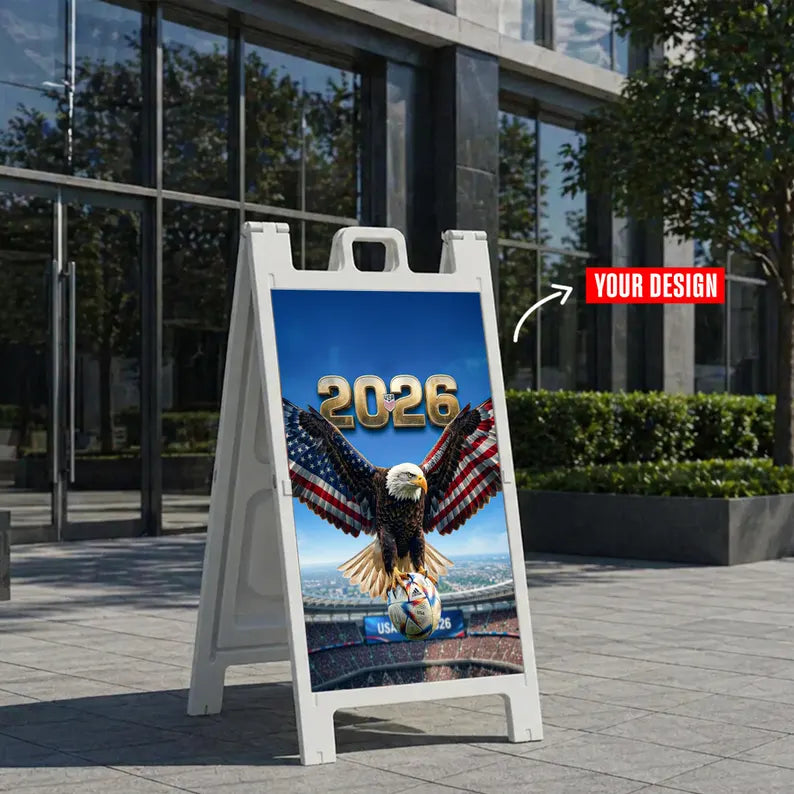 Custom FIFA World Cup 2026 A-Frame Sign