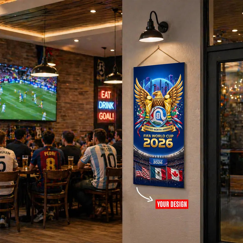 Custom FIFA World Cup 2026 Hanging Canvas Wall Art