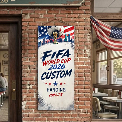 Custom FIFA World Cup 2026 Hanging Canvas Wall Art