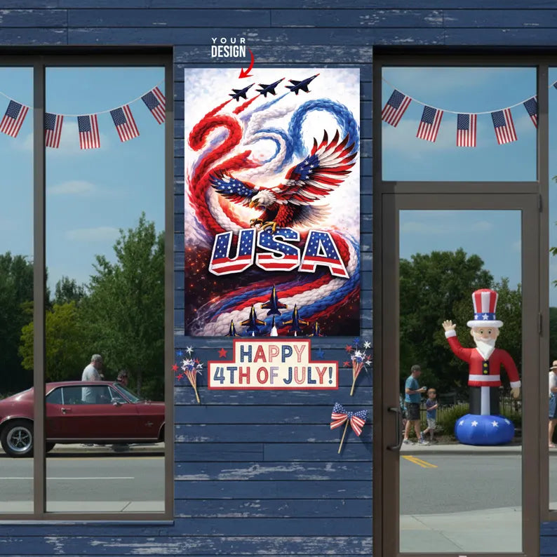 Custom 250th 4th of July Metal Poster
