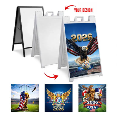 Custom FIFA World Cup 2026 A-Frame Sign