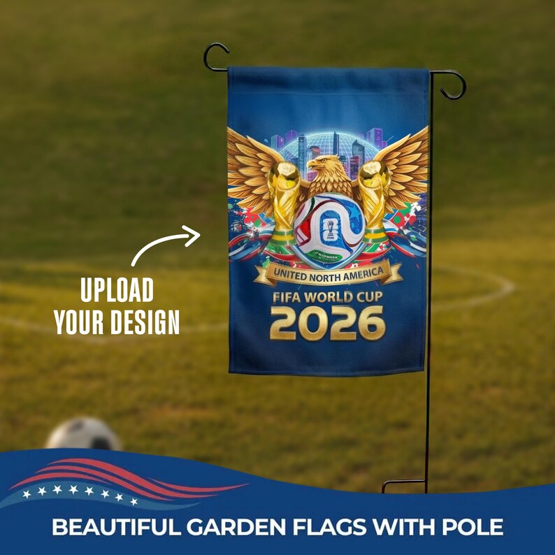 Custom FIFA World Cup 2026 Garden Flag