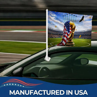 Pre design FIFA World Cup 2026 Car Flag
