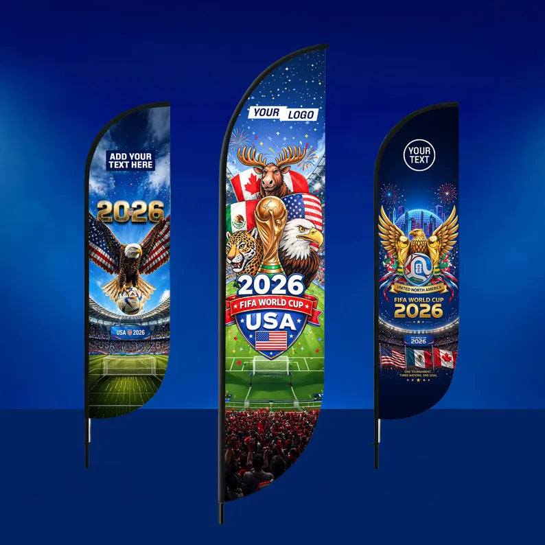 Per Design 2026 World Cup Feather Flag