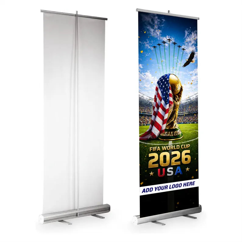Pre Design FIFA World Cup 2026 Retractable Banner