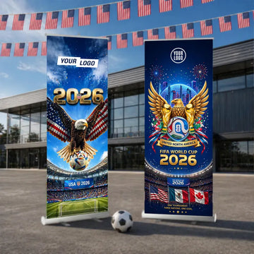 Pre Design FIFA World Cup 2026 Retractable Banner