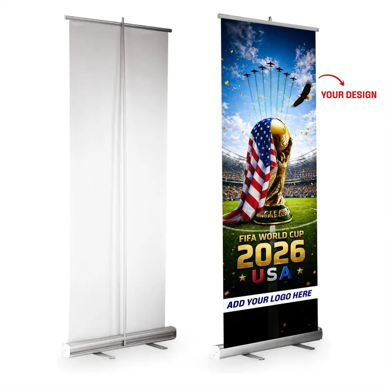 Custom FIFA World Cup 2026 Retractable Banner