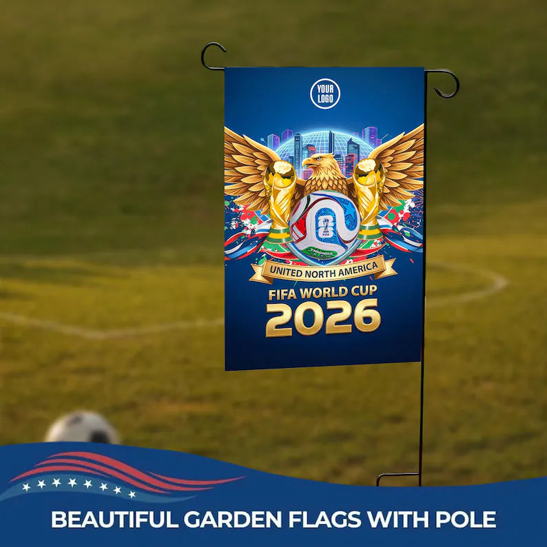 Pre Design FIFA World Cup 2026 Garden Flag