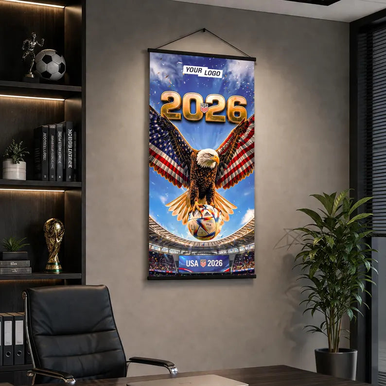 Pre Design FIFA World Cup 2026 Hanging Canvas Wall Art