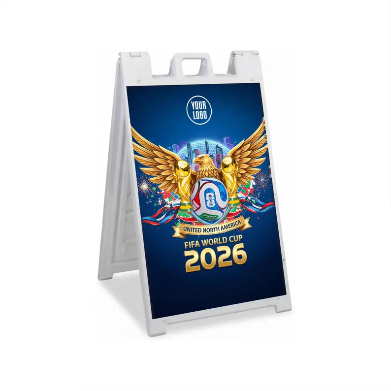 Pre Design FIFA World Cup 2026 A-Frame Sign,