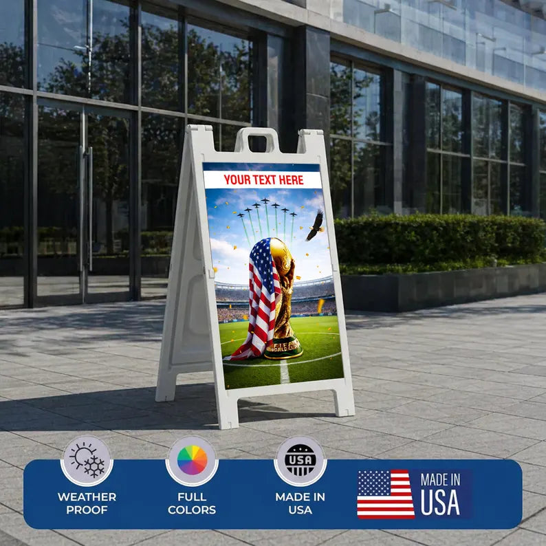 Pre Design FIFA World Cup 2026 A-Frame Sign,
