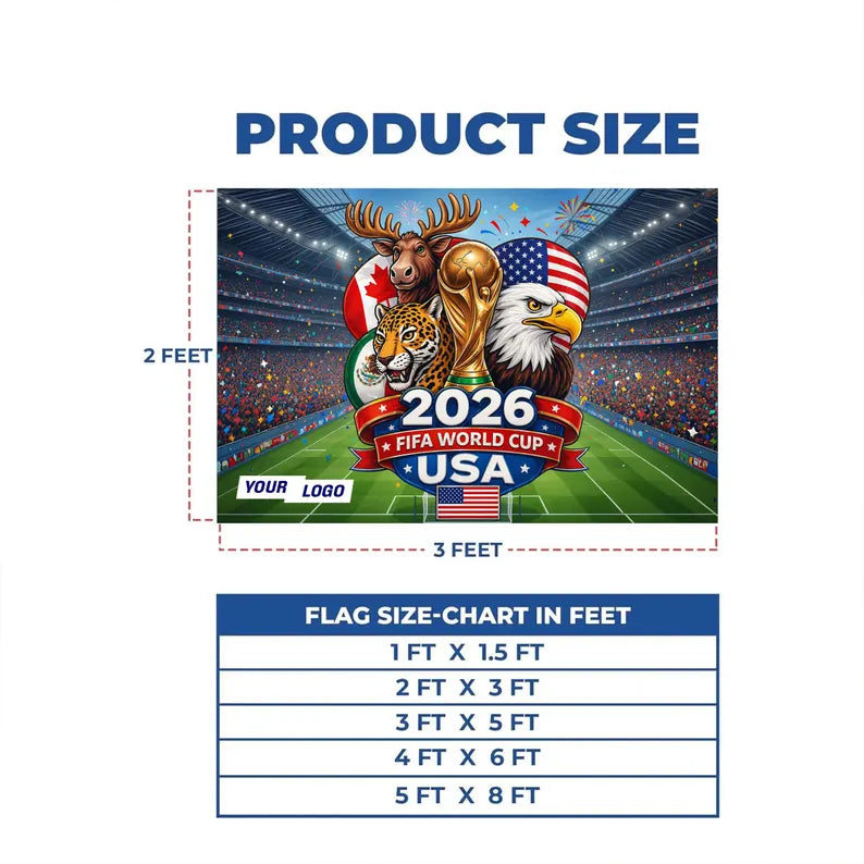 Pre design FIFA World Cup 2026 Flag