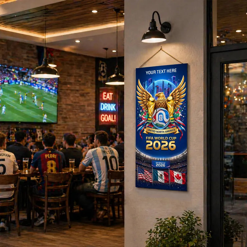 Pre Design FIFA World Cup 2026 Hanging Canvas Wall Art