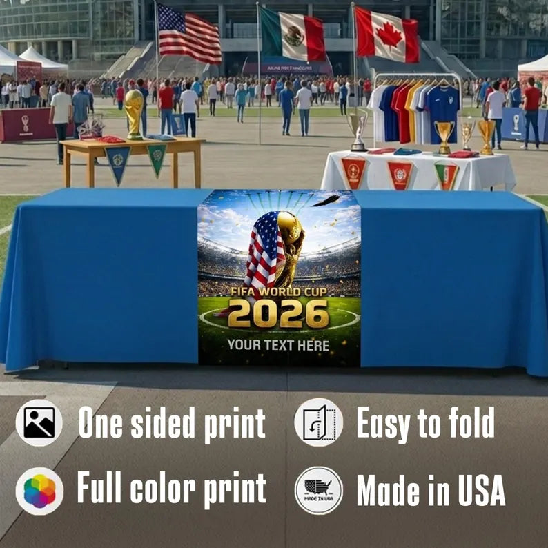 Pre design FIFA World Cup 2026 Table Runner